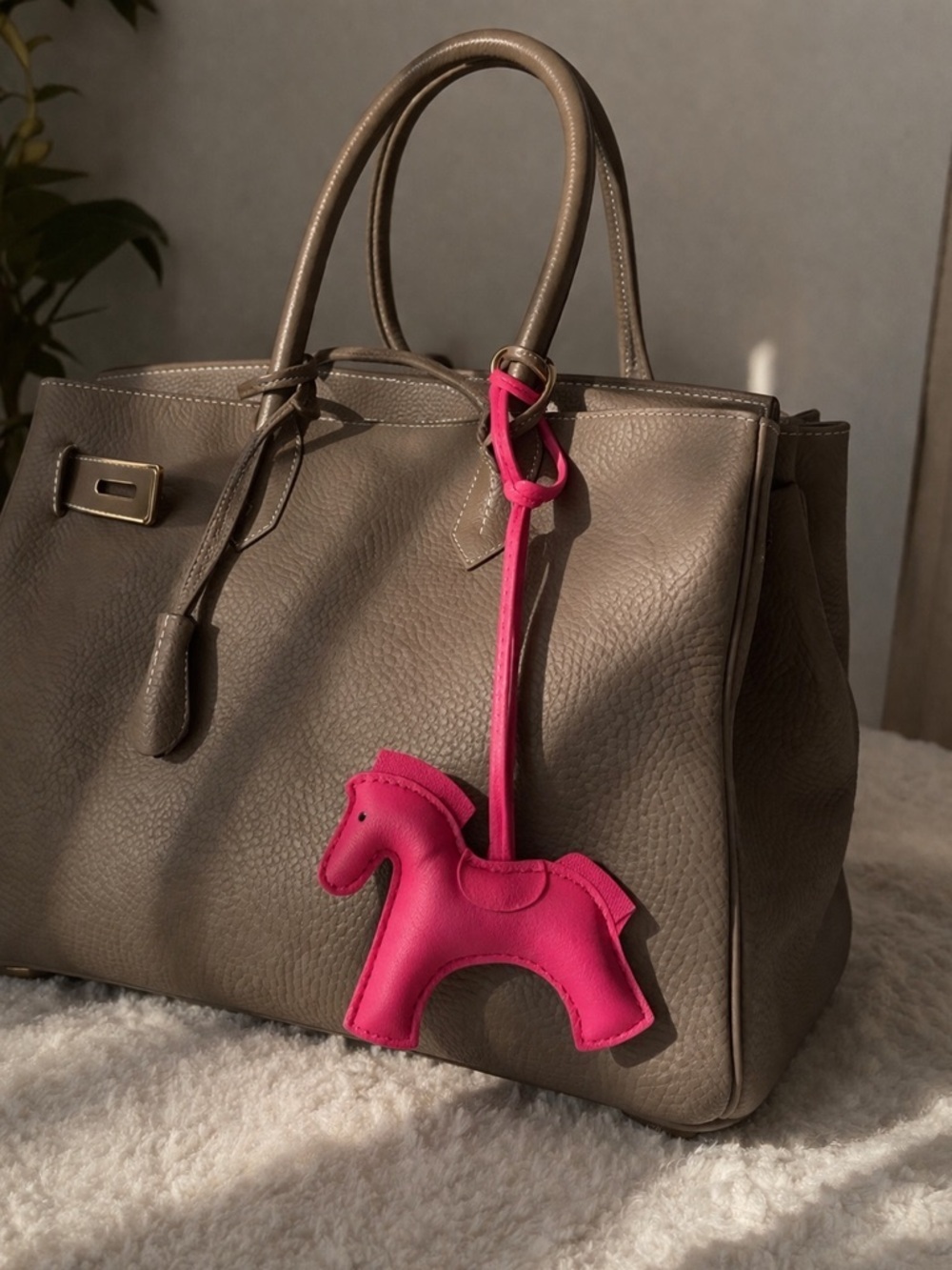 Pink Horse Charm